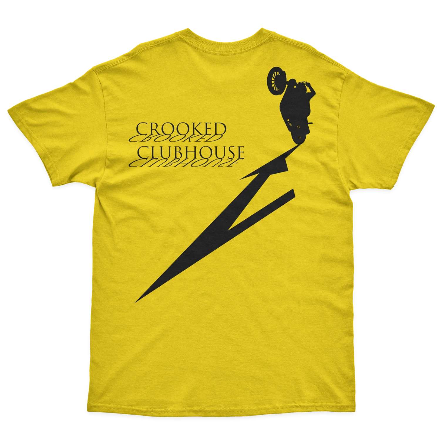 Crooked Clubhouse Shadow Wheelies Tee